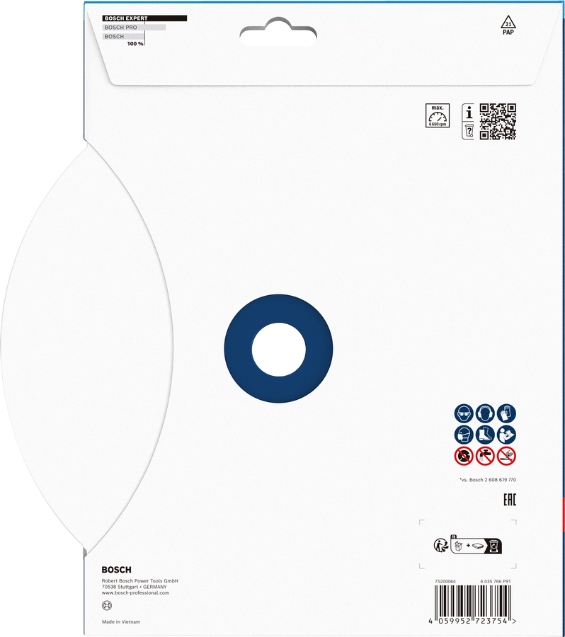 Diamantový řezný kotouč Bosch EXPERT na kov 230 mm.